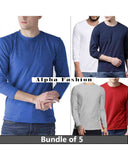 Bundle of 5 Full Sleeves Tees