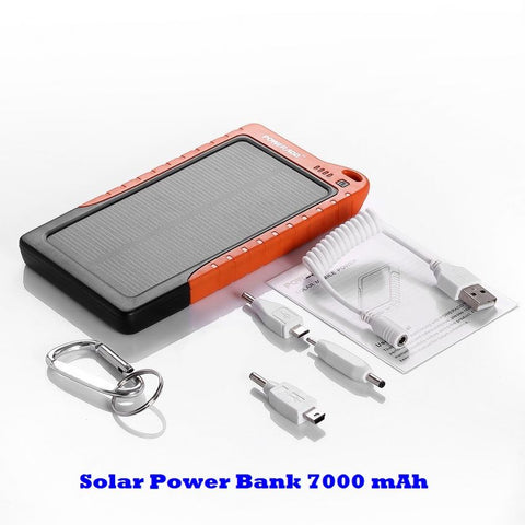 Poweradd Apollo 7200mAh Solar Power Bank