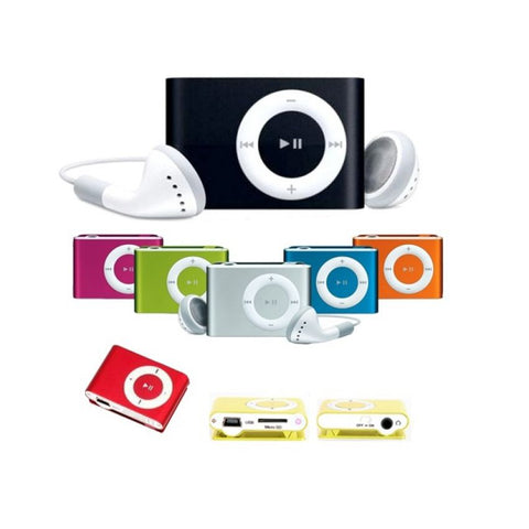 Pack Of 2 Mini Mp3 Player