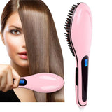 Fast Hair Straightener Brush
