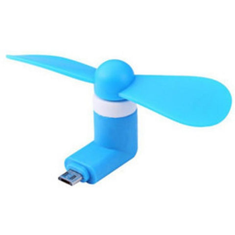 Pack of 2 Mini Portable Fan For Smartphones